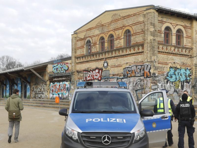 Polizei am Görlitzer Park