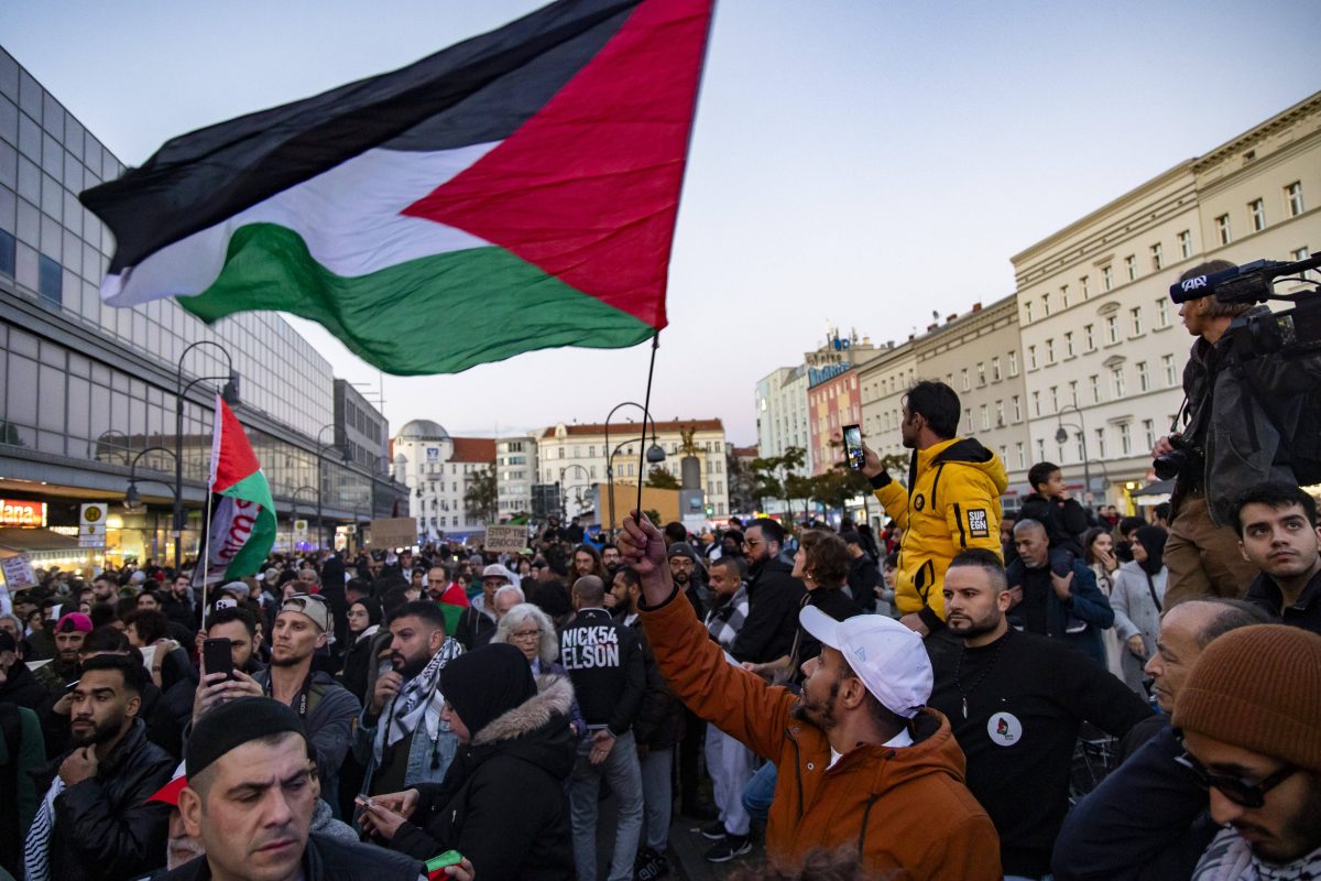 Berlin. Demo. NeukÃ¶lln. Israel. PalÃ¤stina.