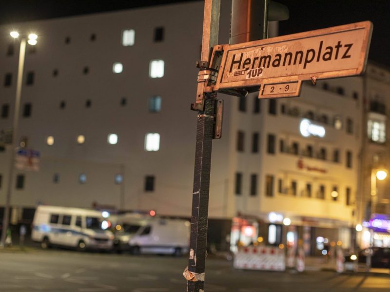 Der Hermannplatz in Neukölln.