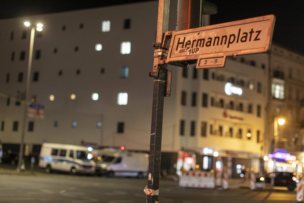 Der Hermannplatz in Neukölln.