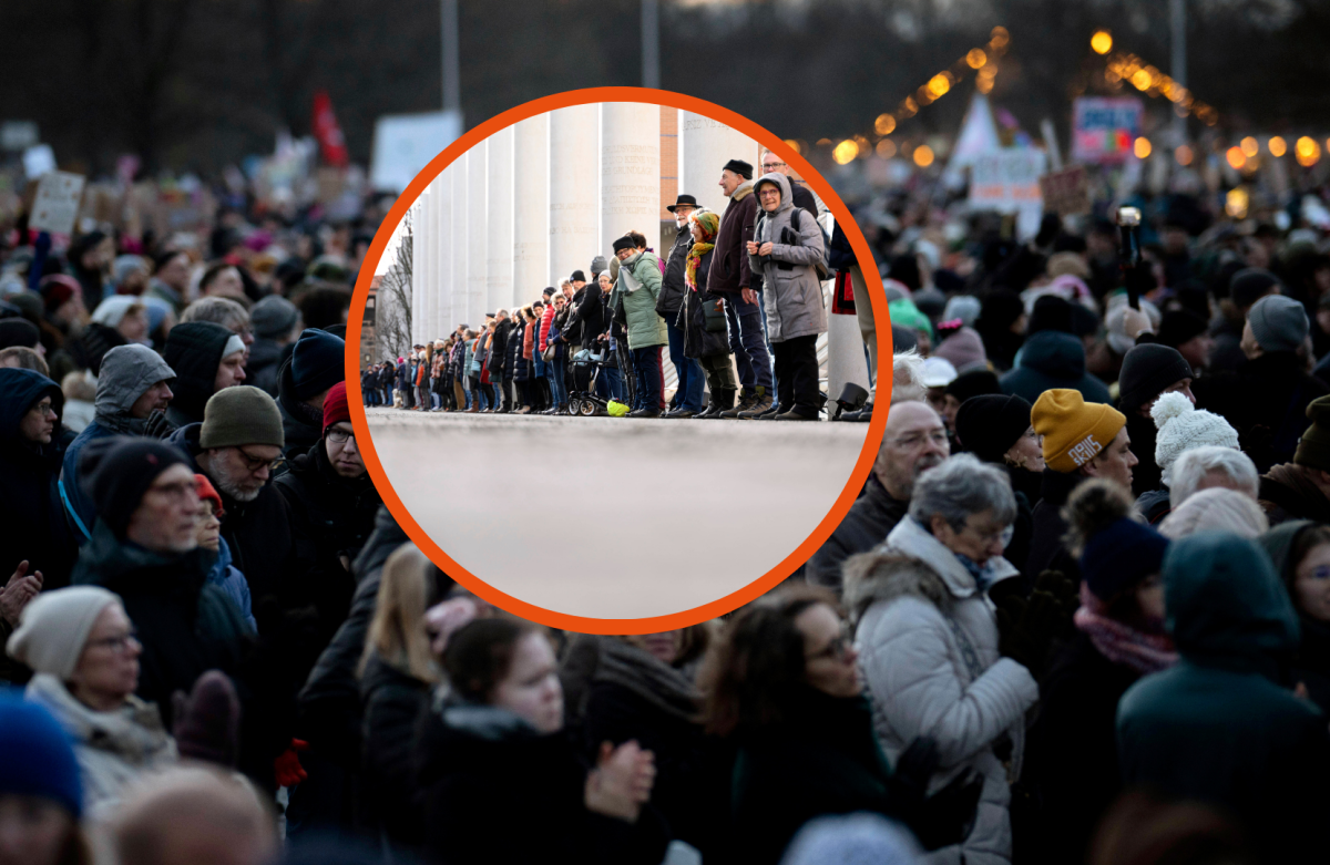 Demos in Berlin.