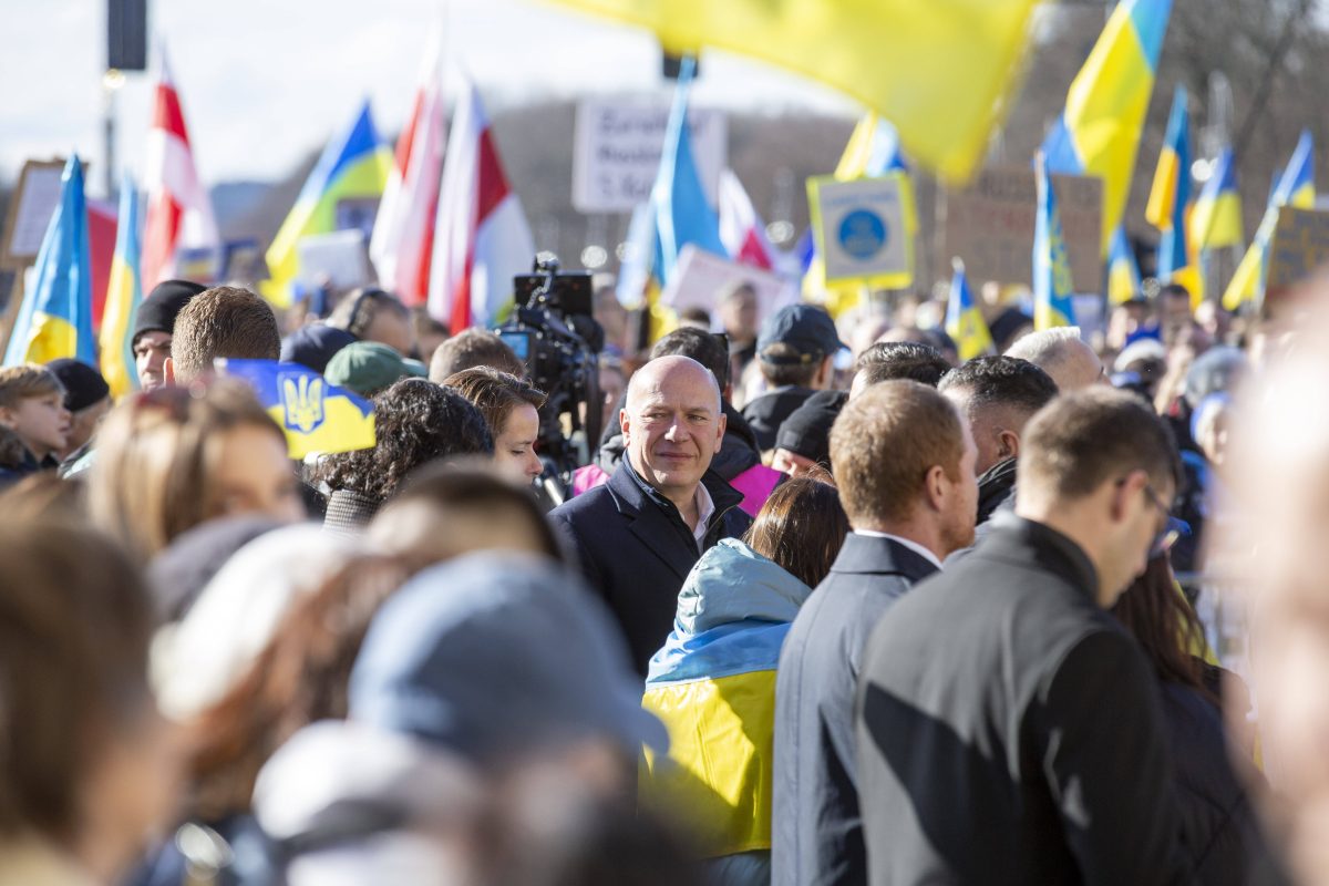 Ukraine-Demo in Berlin