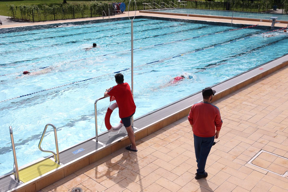 Freibad in Berlin