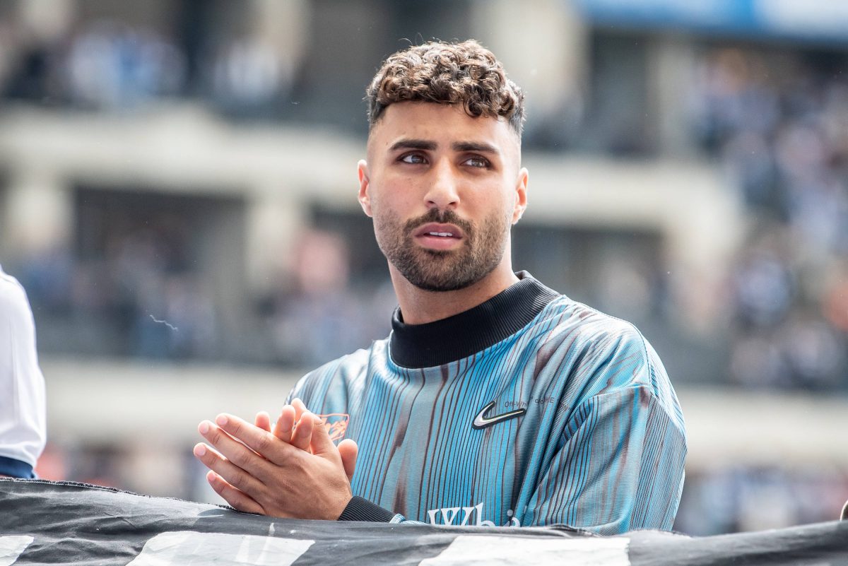 Nader Jindaoui spielt beim Hertha BSC in Berlin.