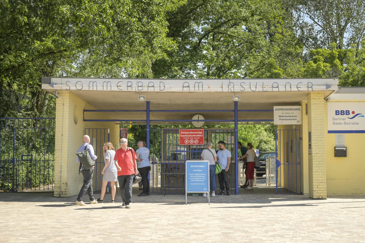 Freibad in Berlin