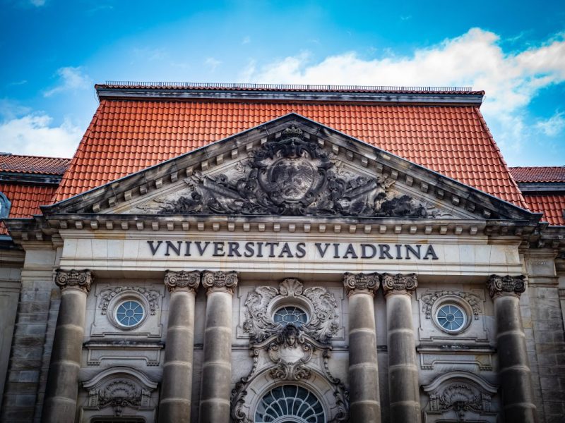 Sorge vor der Brandenburg-Wahl an der Uni Viadrina.