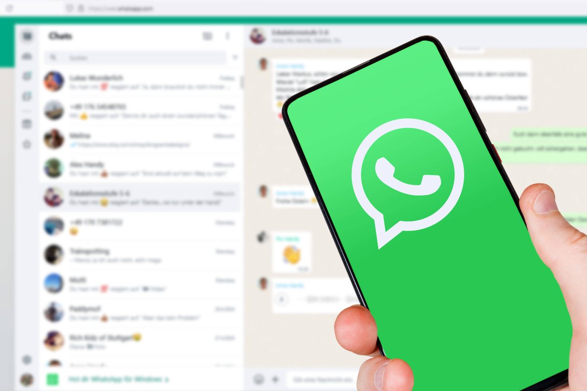 Whatsapp stampft eine Anwendung ein