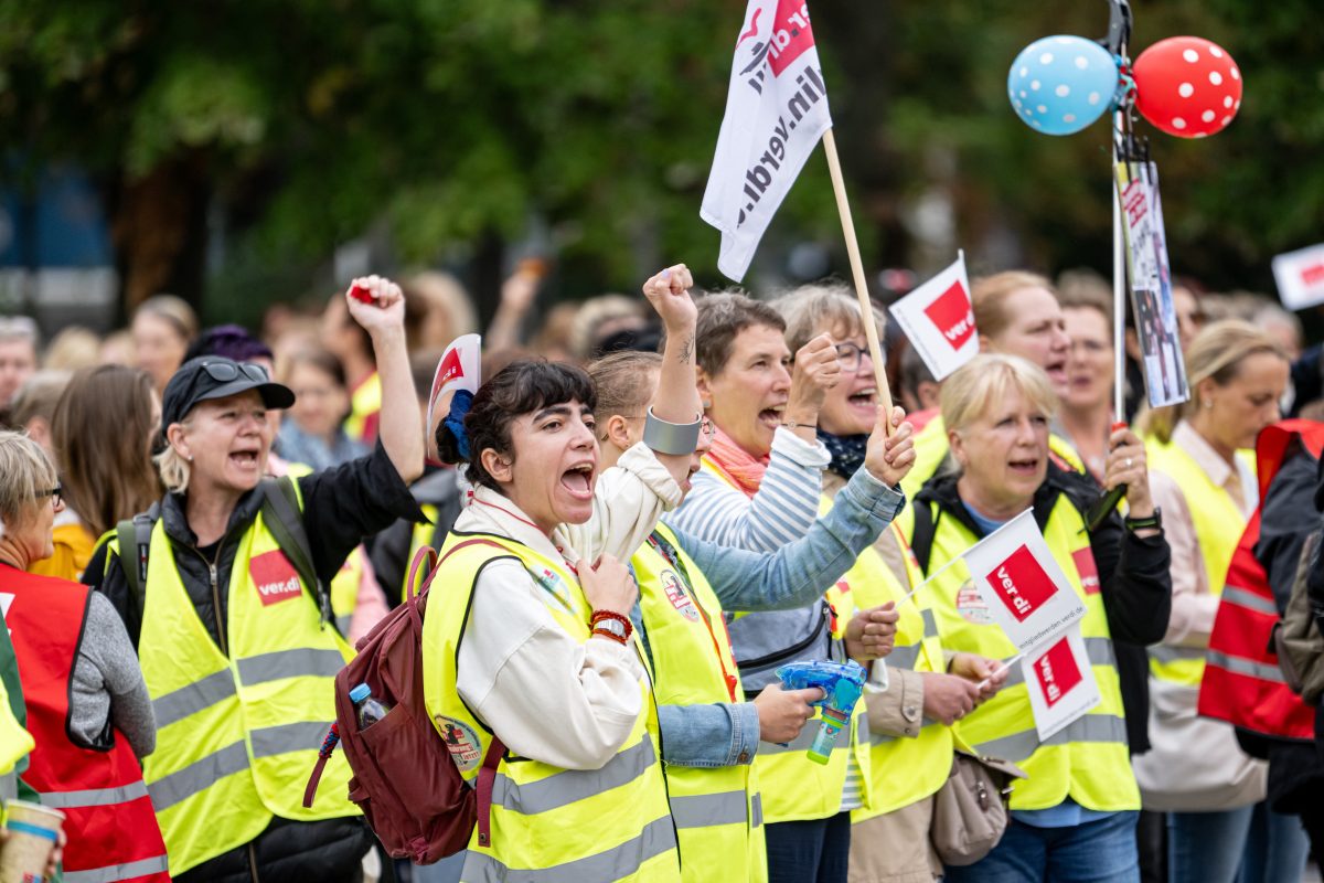 Kita-Streik in Berlin