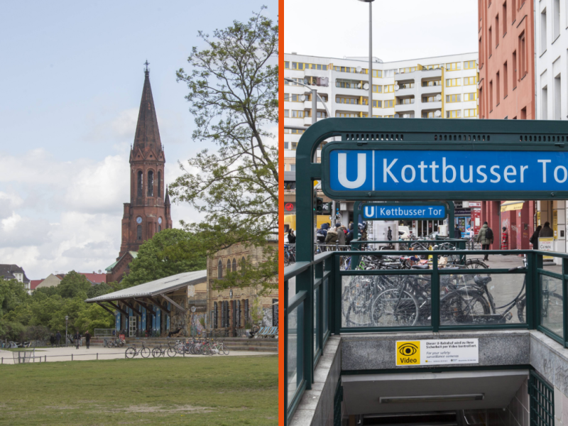 Görlitzer Park und Kottbusser Tor