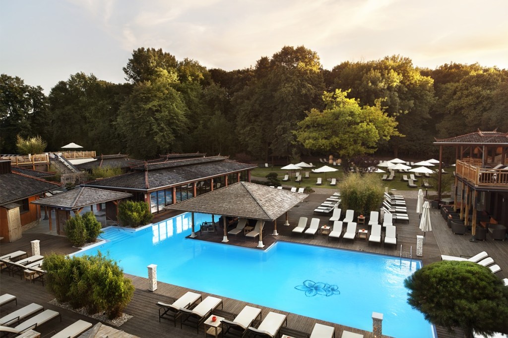 Außenbecken vom Vabali Spa